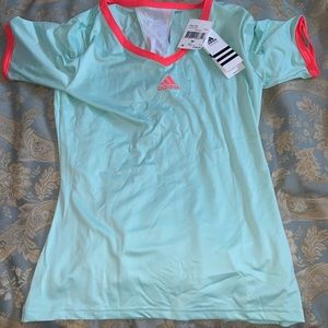 NWT Adidas Pro Tee (slit in back)